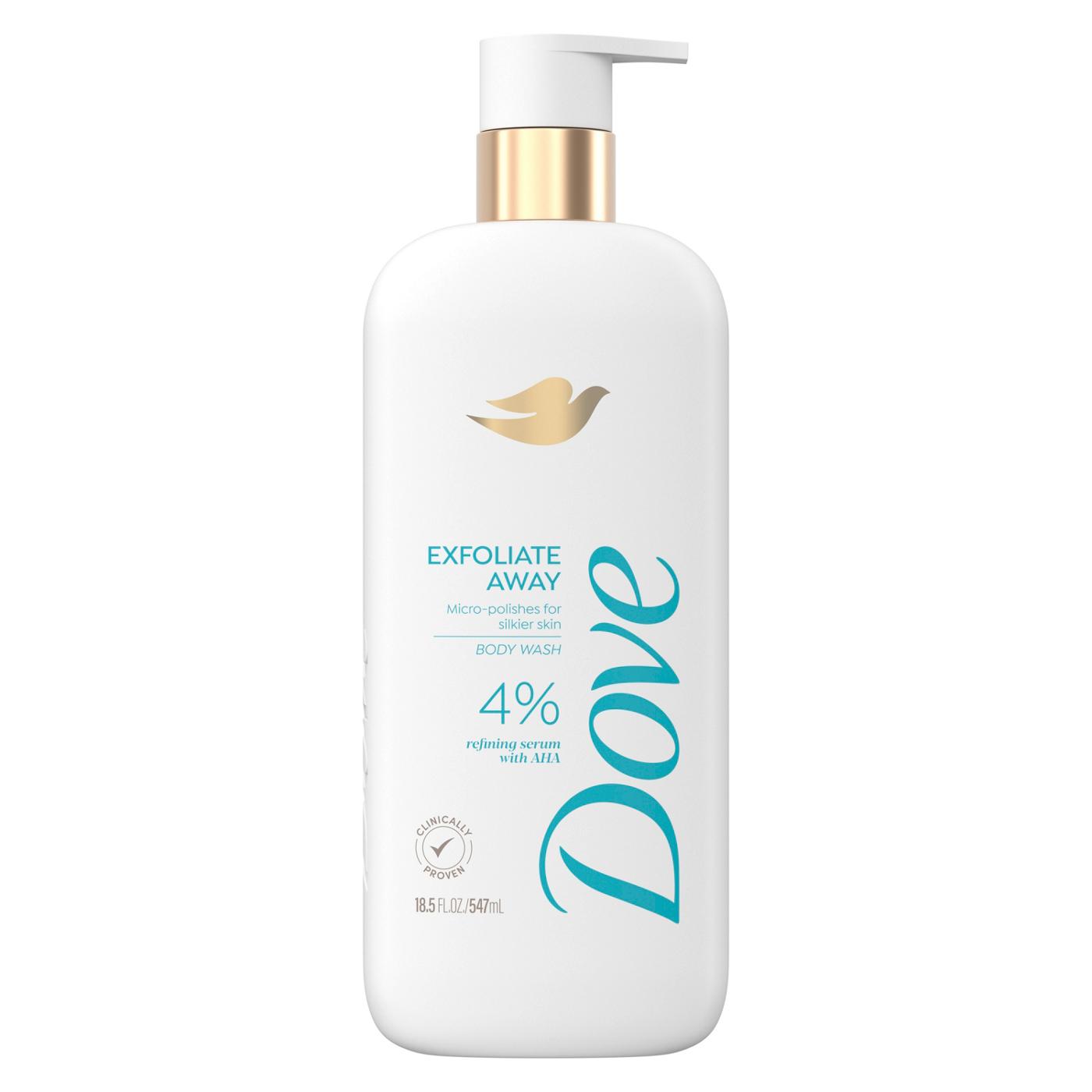 Dove Exfoliate Away Body Wash; image 1 of 6