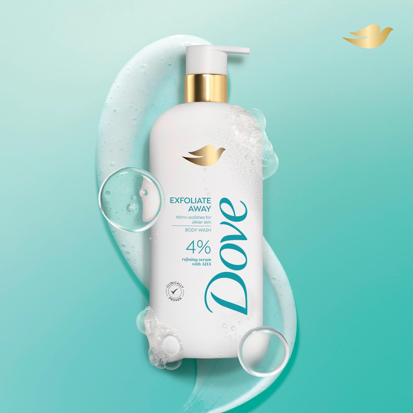 Dove Exfoliate Away Body Wash; image 2 of 6