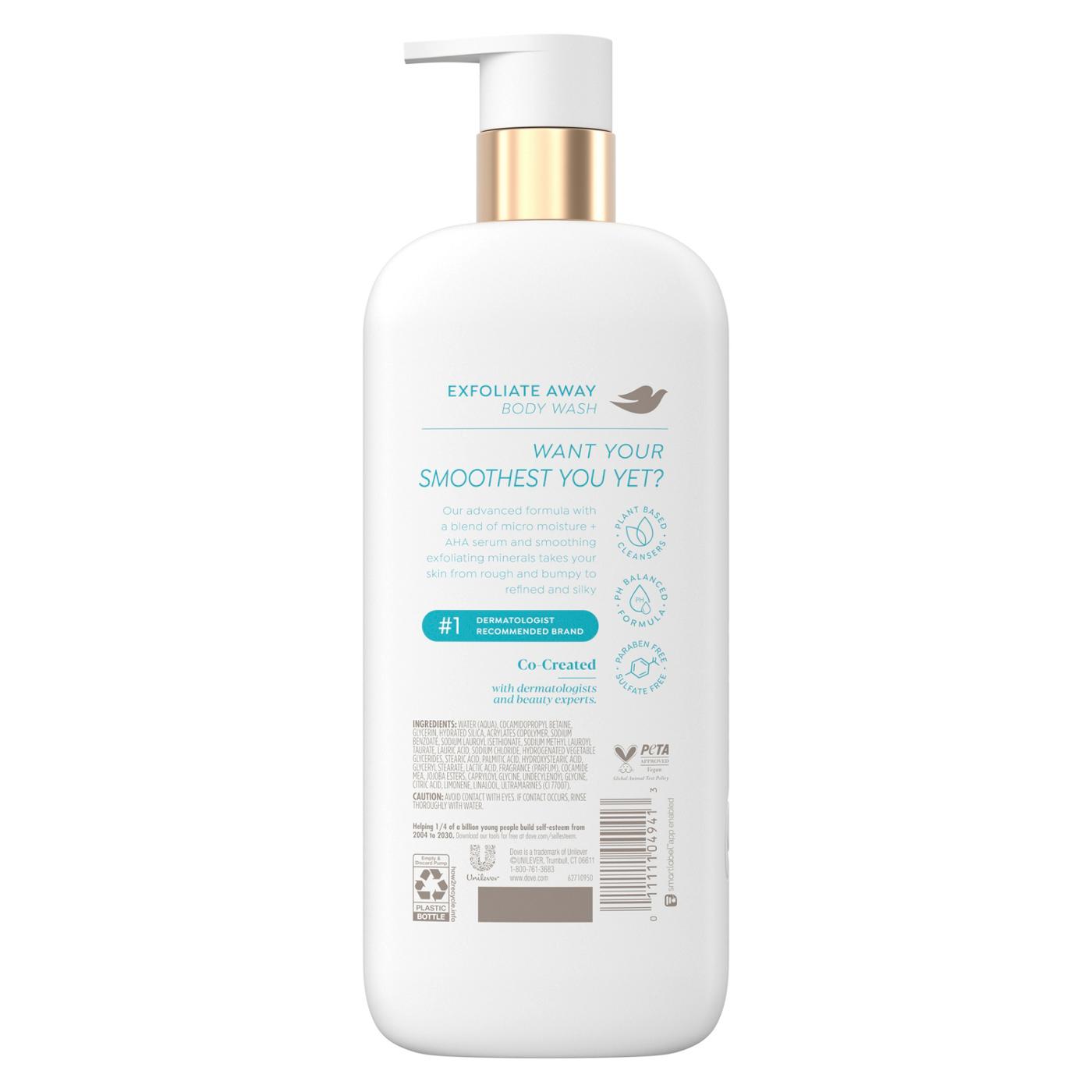 Dove Exfoliate Away Body Wash; image 5 of 6