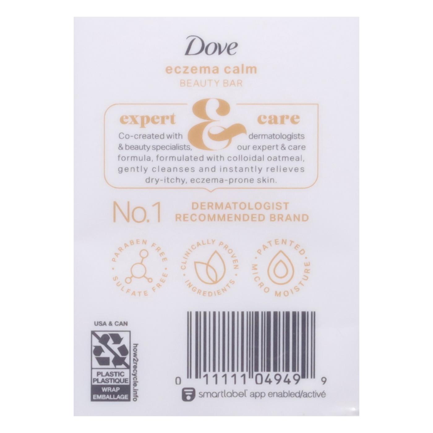 Dove Eczema Calm Bar Soap; image 2 of 3