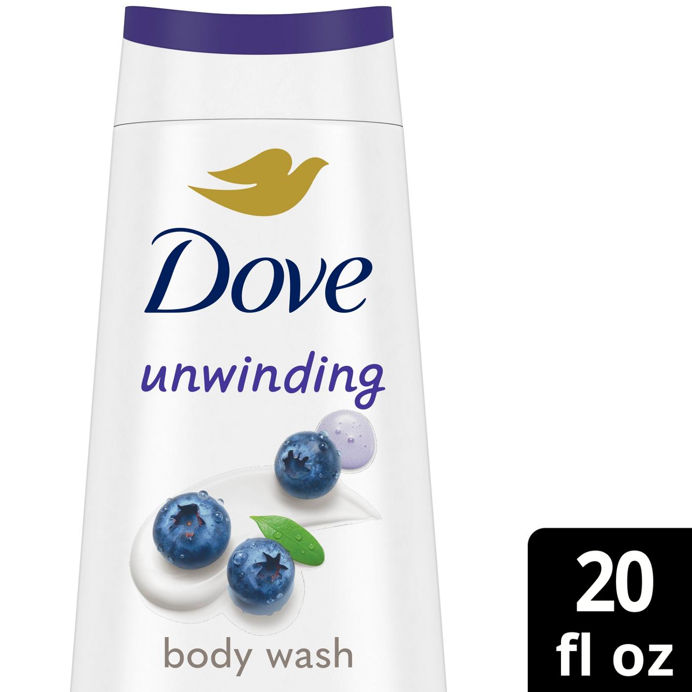 Dove Unwinding Body Wash - Blueberry & Moon Milk; image 3 of 3