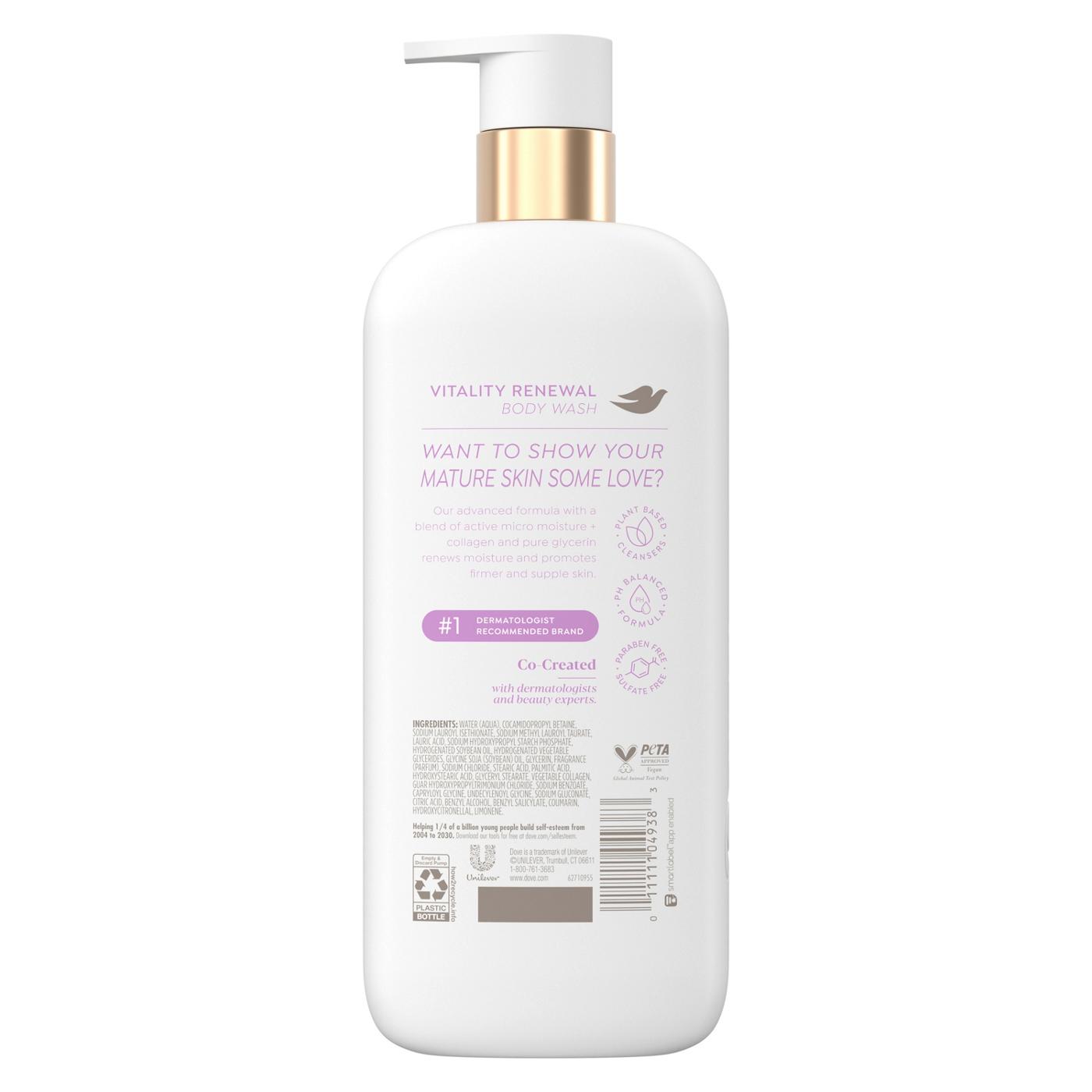 Dove Vitality Renewal Body Wash Shop Body wash at HEB