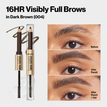 Revlon ColorStay Brow Fantasy Pencil & Gel - Dark Brown