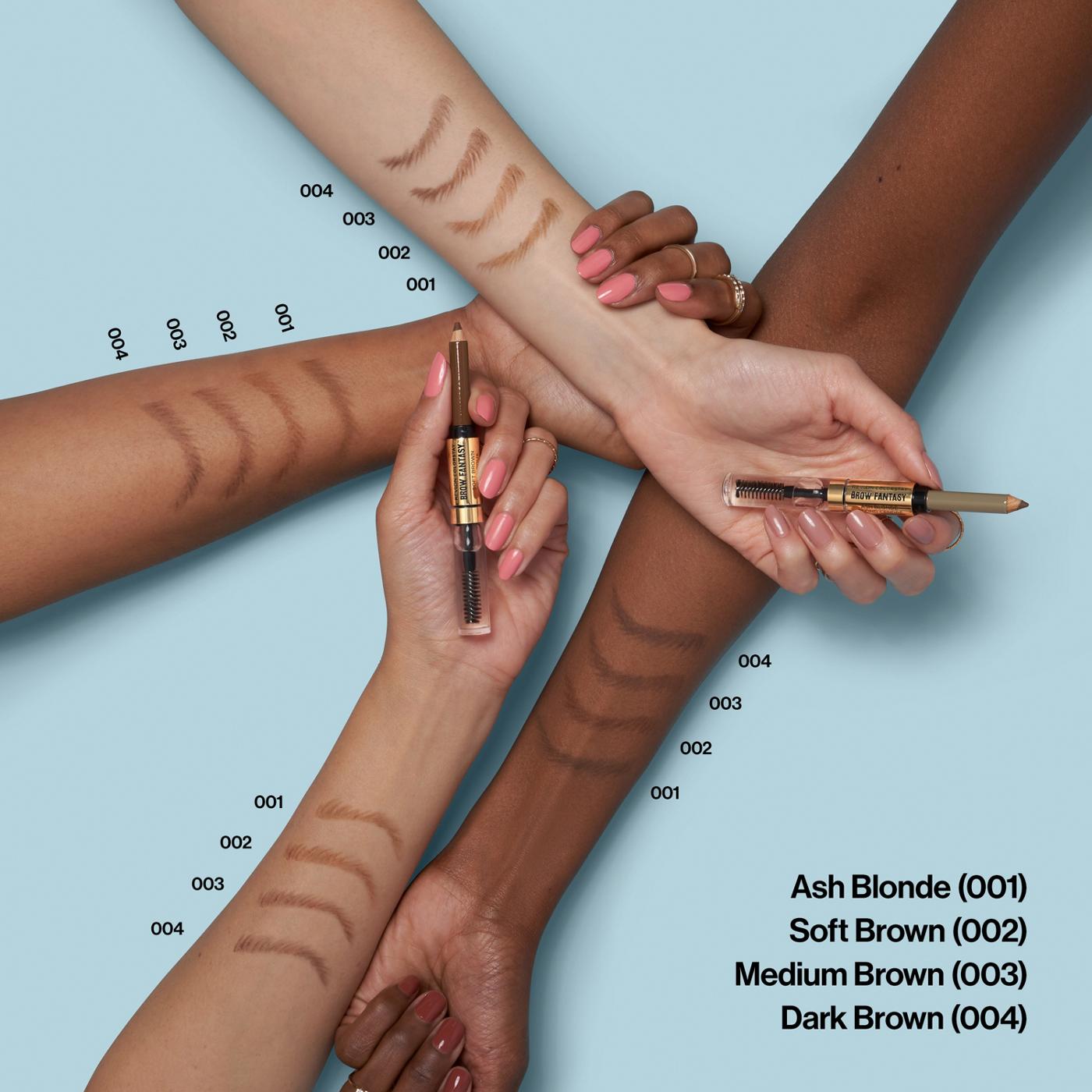 Revlon ColorStay Brow Fantasy Pencil & Gel - Medium Brown; image 2 of 6