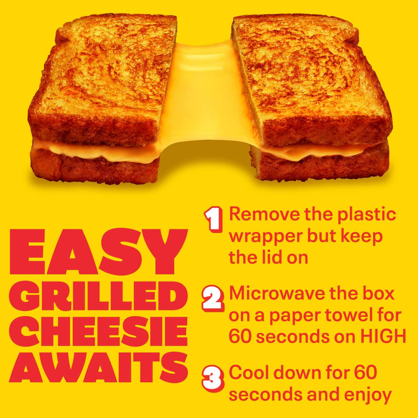 Lunchables Crispy Grilled Cheesies Frozen Sandwiches - Original; image 4 of 9