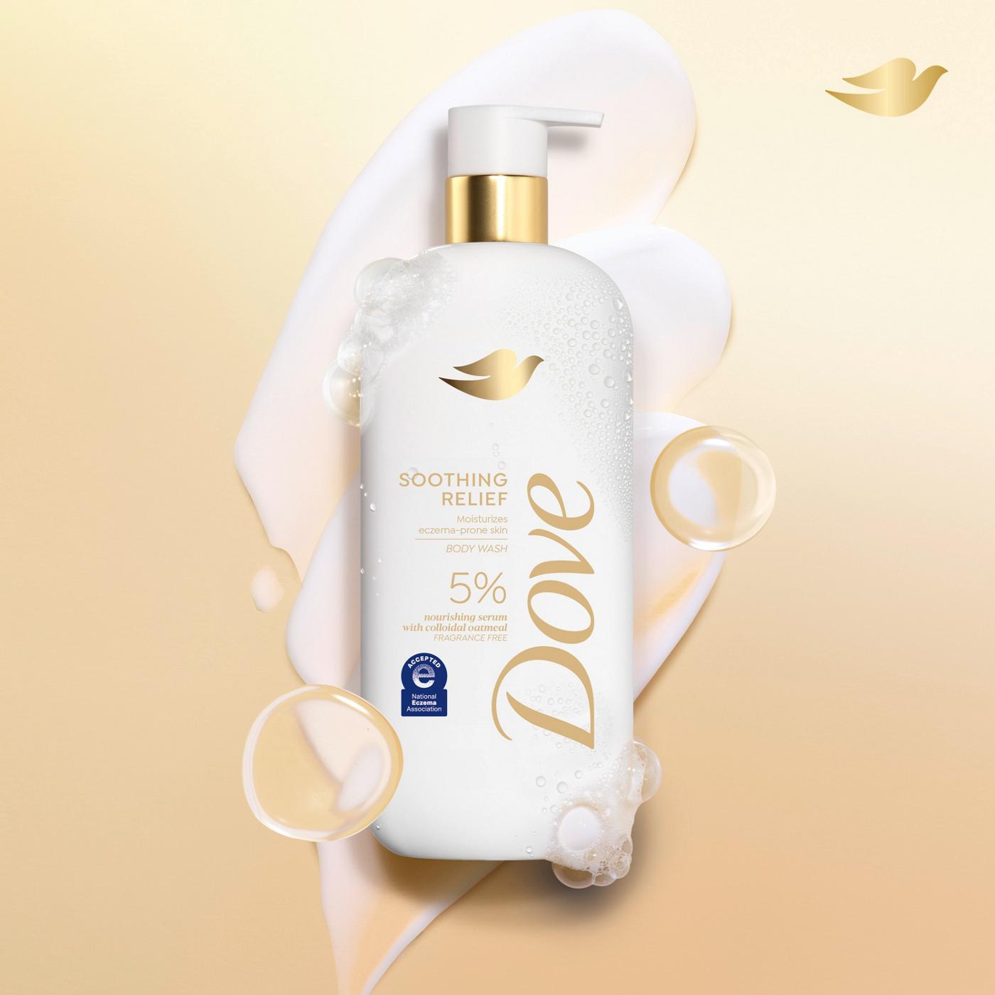 Dove Soothing Relief Body Wash; image 2 of 6