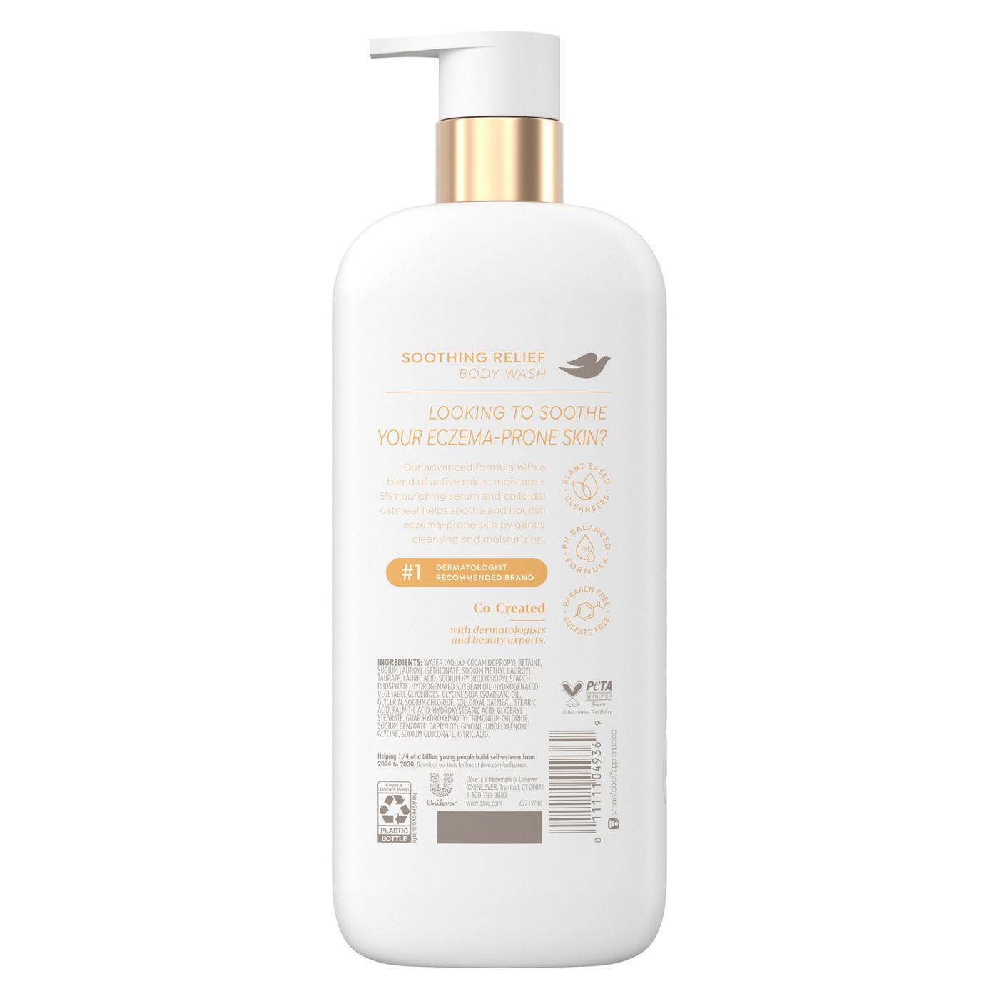 Dove Soothing Relief Body Wash; image 5 of 6