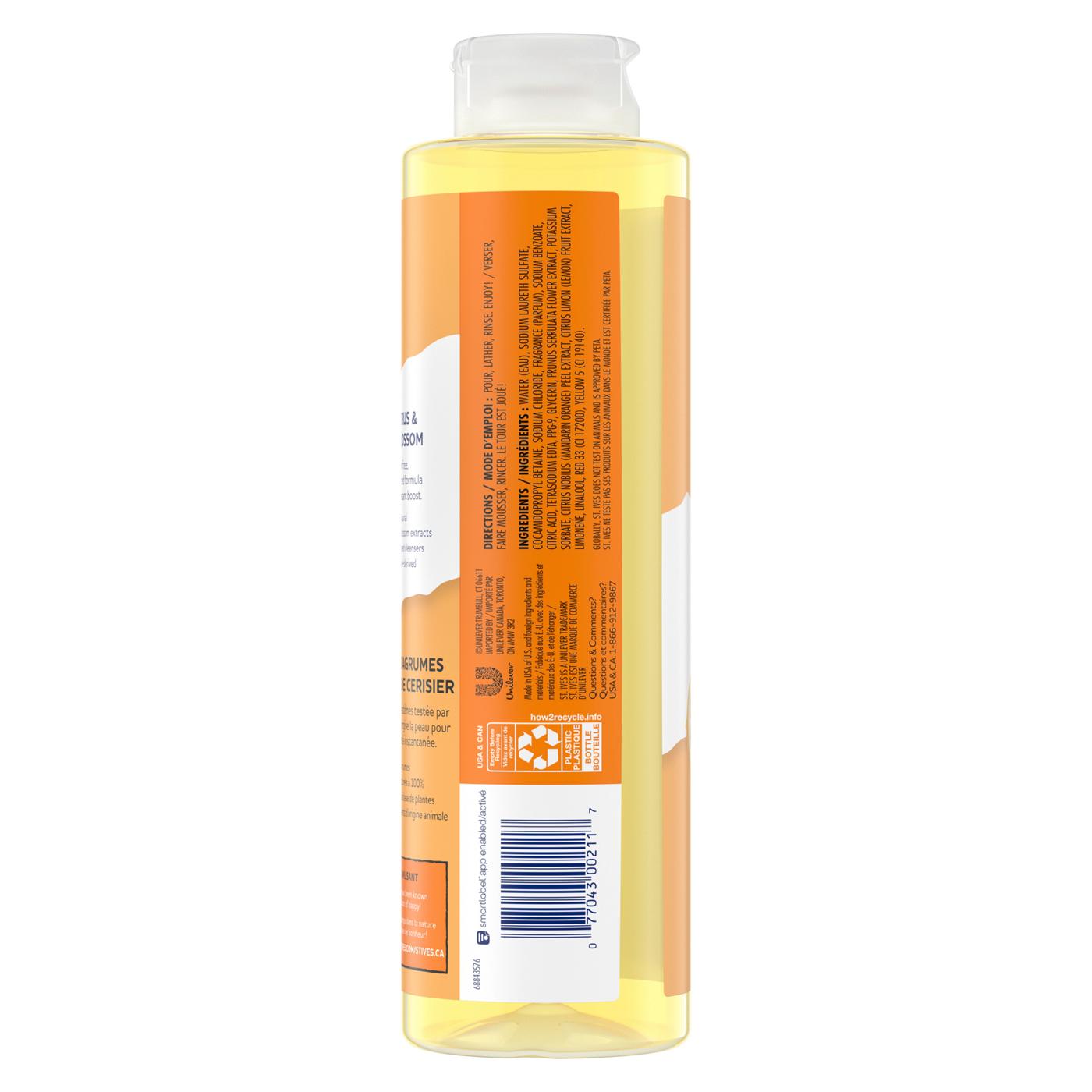 St. Ives Energizing Body Wash - Citrus & Cherry Blossom; image 2 of 2