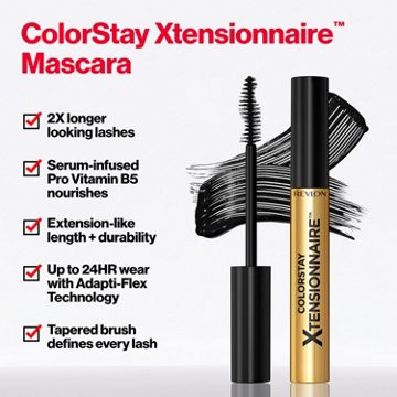 Revlon ColorStay Xtensionnaire Waterproof Mascara - Black