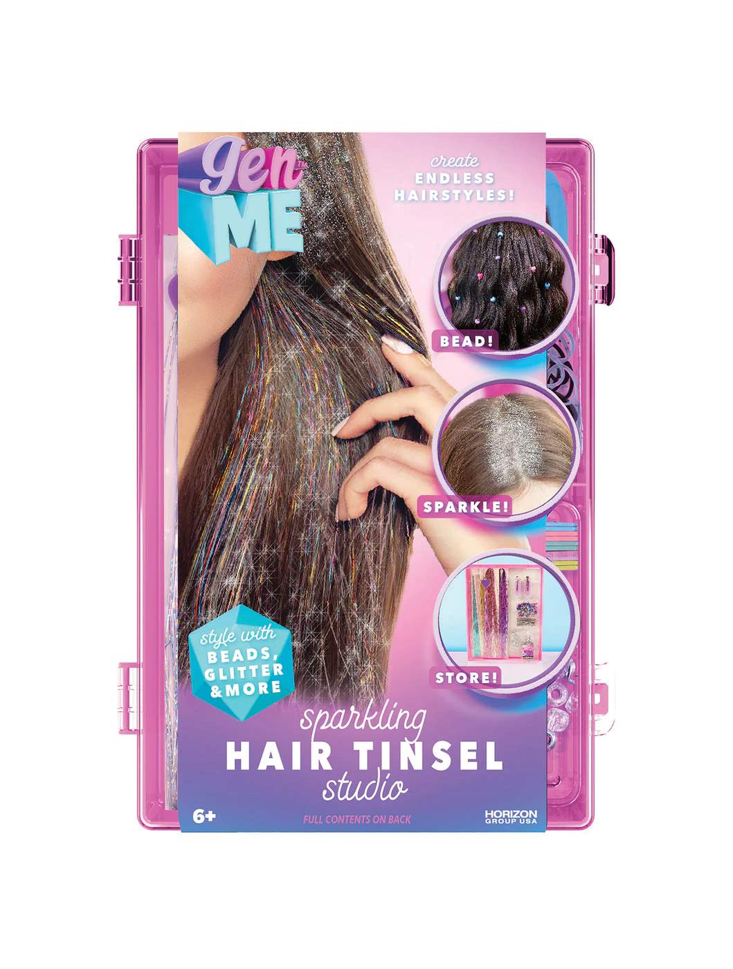 GenMe Sparkling Hair Tinsel Studio; image 1 of 4