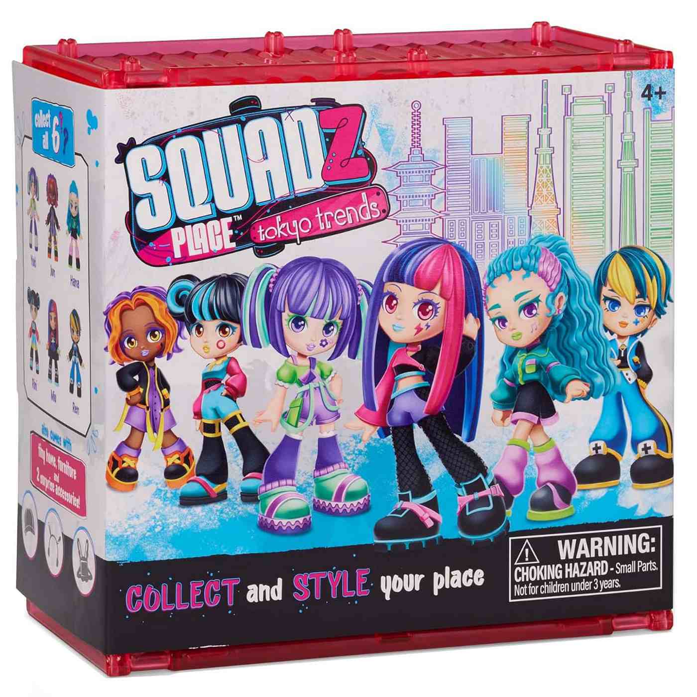 Squadz Place Tokyo Trends Collectible Doll; image 1 of 11