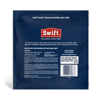 Swift Beef Marrow Bones Canoe Cut, 64 oz