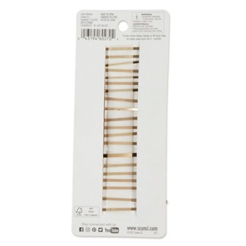 Scunci Real Style Gold Bobby Pins