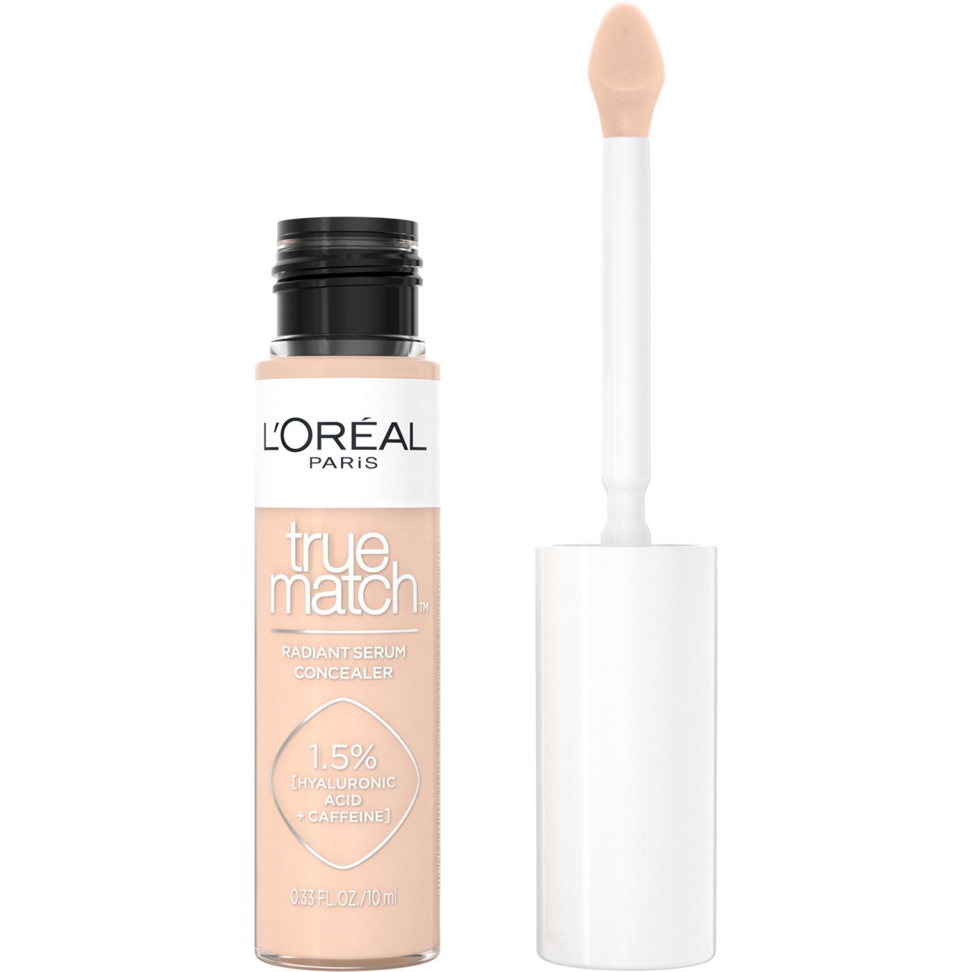 L'Oréal Paris True Match Radiant Serum Concealer with Hyaluronic Acid, Caffeine N3; image 1 of 8