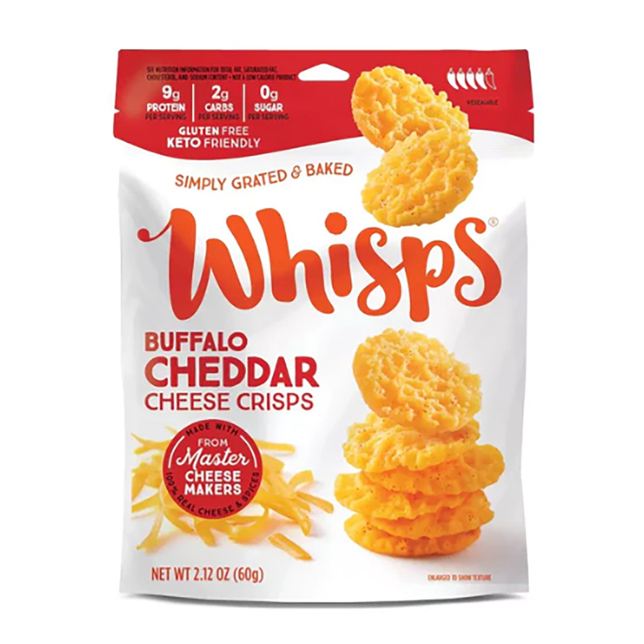 Whisps Buffalo Cheddar Cheese Crisps Shop Chips at HEB