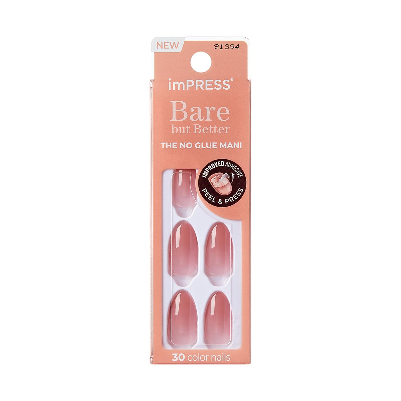 KISS imPRESS Bare But Better Manicure - Serenity; image 1 of 5