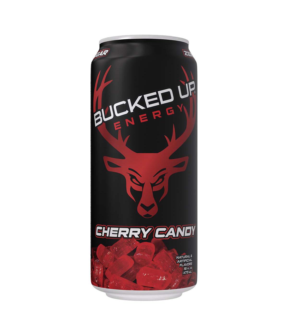 Bucked Up Zero Sugar Energy Drink - Cherry Candy; image 1 of 2