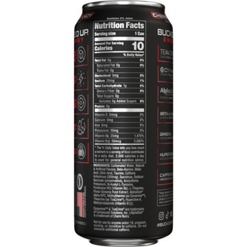Bucked Up Zero Sugar Energy Drink - Cherry Candy