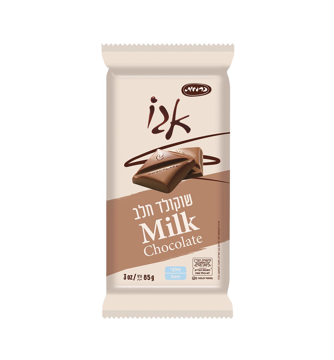 Carmit Kosher Milk Chocolate Candy Bar; image 1 of 2