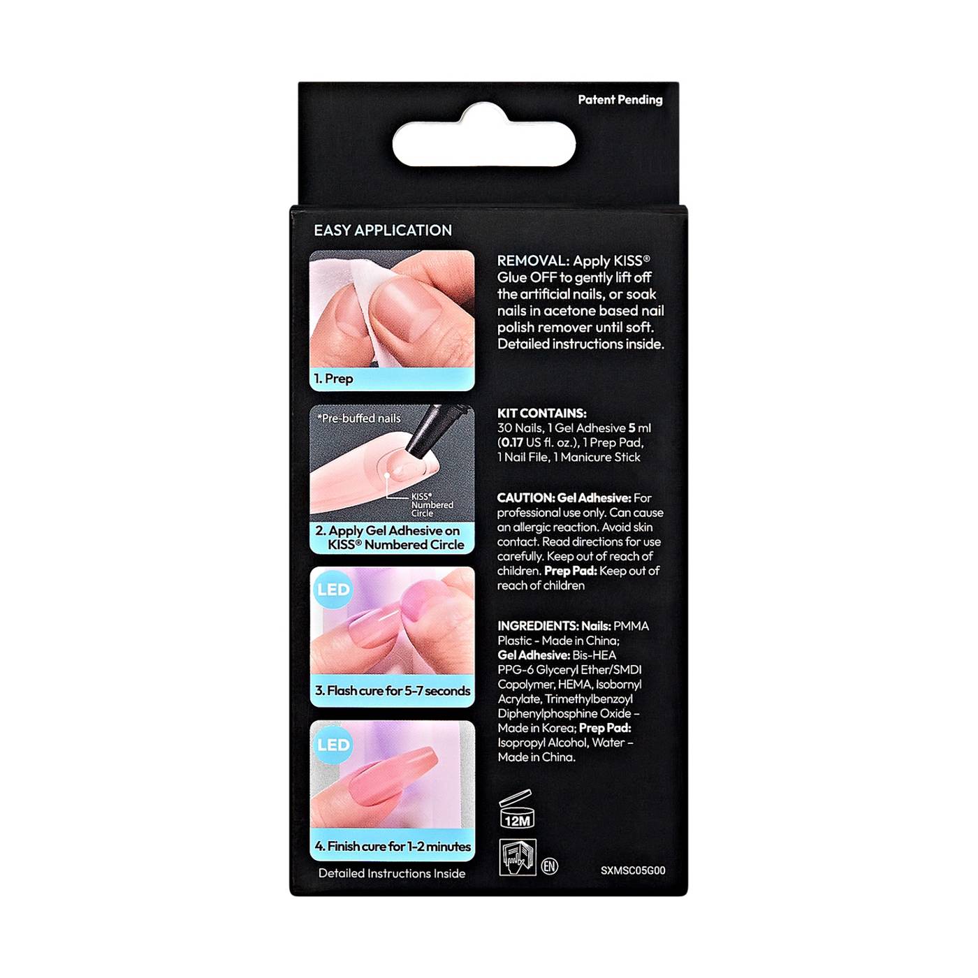 KISS Salon XTend LED Soft Gel System Gloria Shop Nail Sets at HEB