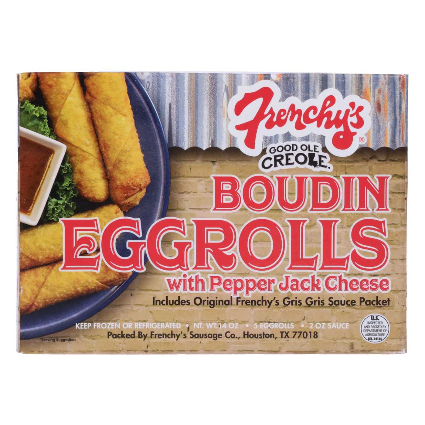 Frenchy's Boudin & Pepper Jack Cheese Eggrolls; image 5 of 5