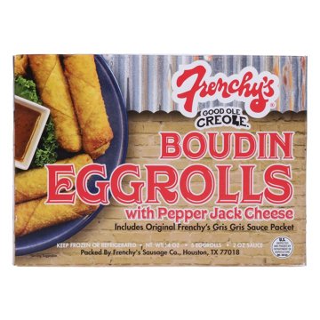 Frenchy's Boudin & Pepper Jack Cheese Eggrolls, 5 ct