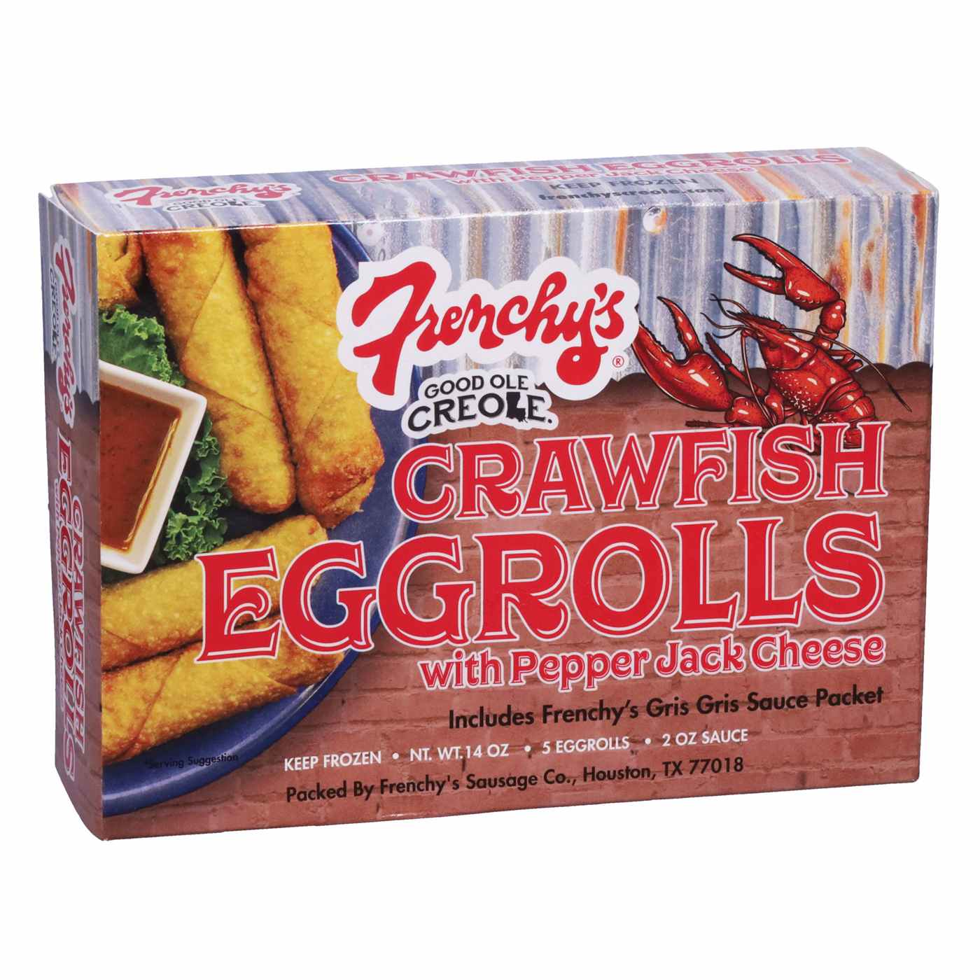 Frenchy's Crawfish & Pepper Jack Cheese Eggrolls; image 1 of 5