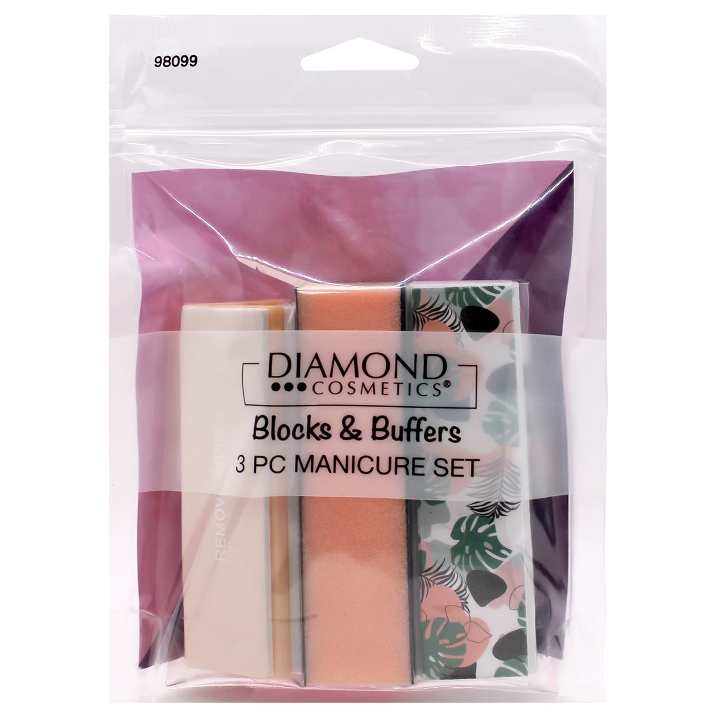 Diamond Cosmetics 3 Packs Blocks & Buffers; image 1 of 2