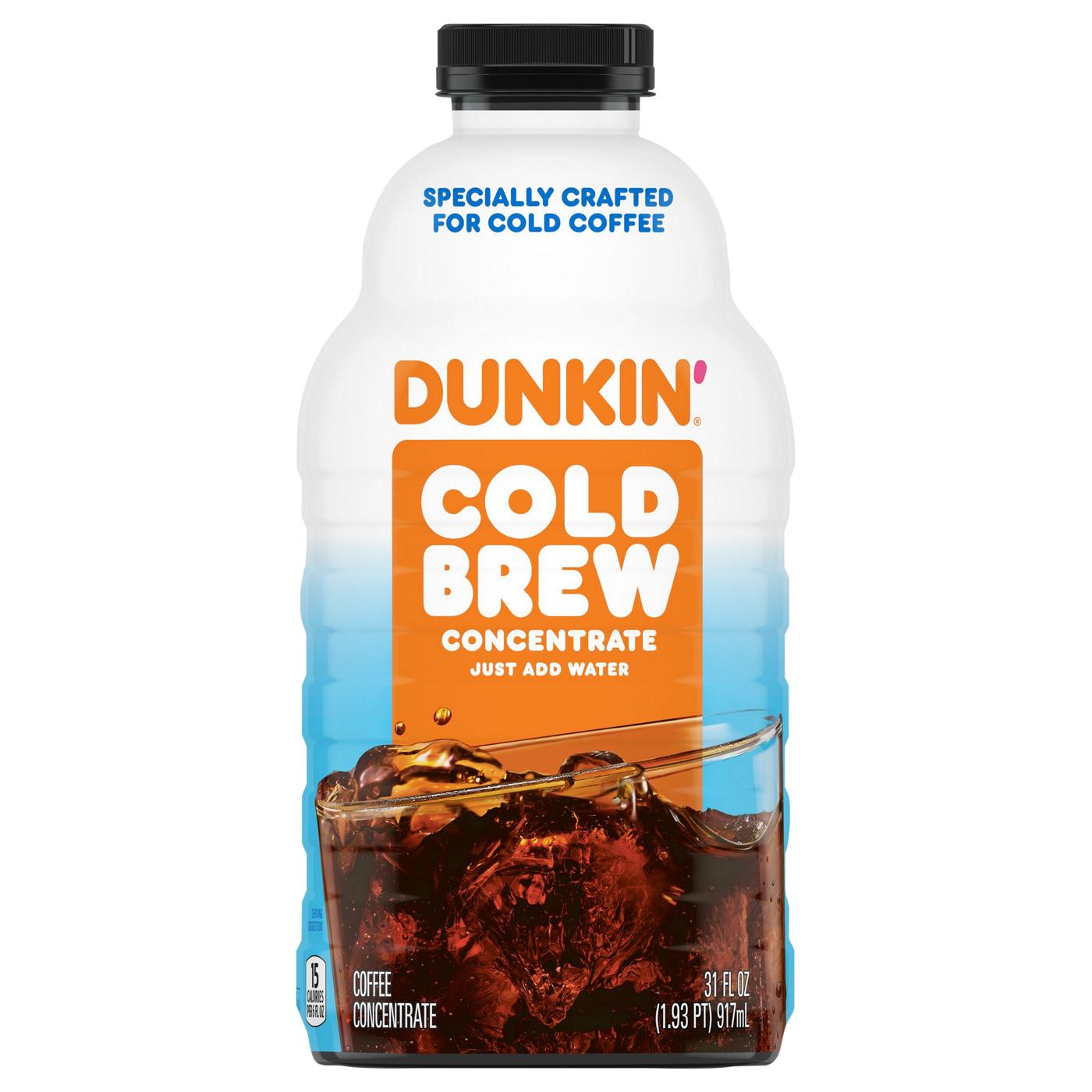 Dunkin' Black Cold Brew Coffee Concentrate; image 1 of 4