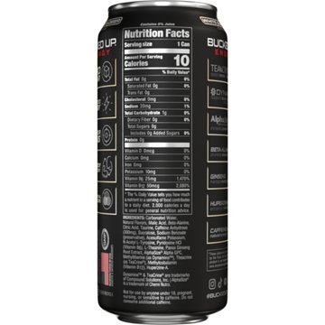 Bucked Up Zero Sugar Energy Drink - White Gummy Deer