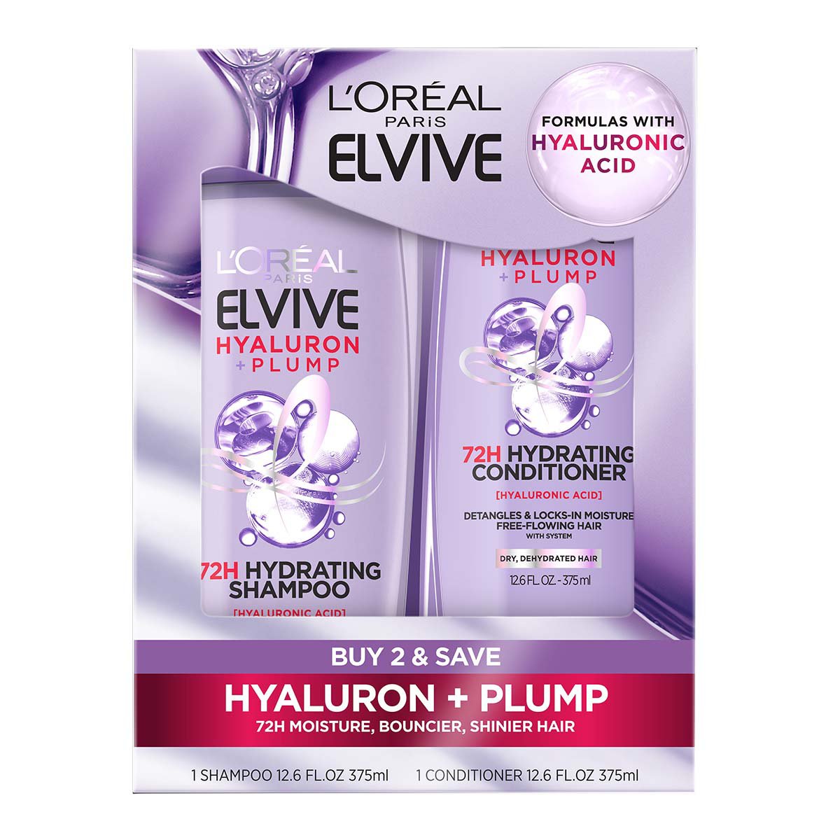 L Or al Paris Elvive Hyaluron Plump Shampoo Conditioner Shop 