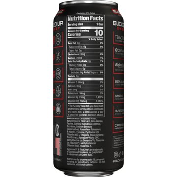 Bucked Up Zero Sugar Energy Drink - Blood Raz