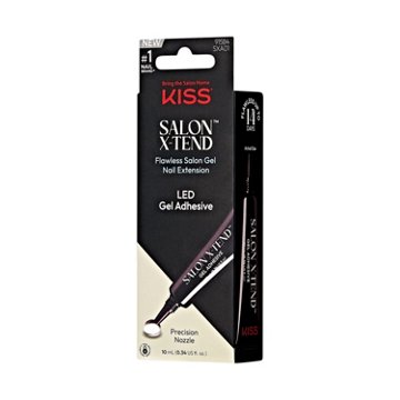 KISS Salon X-Tend Flawless Salon Gel nail Extenstion , 0.34 oz