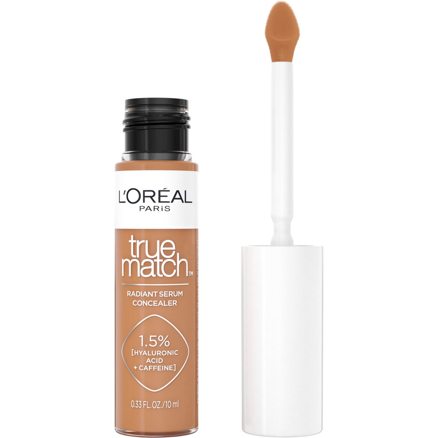 L'Oréal Paris True Match Radiant Serum Concealer with Hyaluronic Acid, Caffeine N8; image 1 of 8