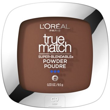 L'Oréal Paris True Match Super-Blendable Oil Free Makeup Powder C9 Deep
