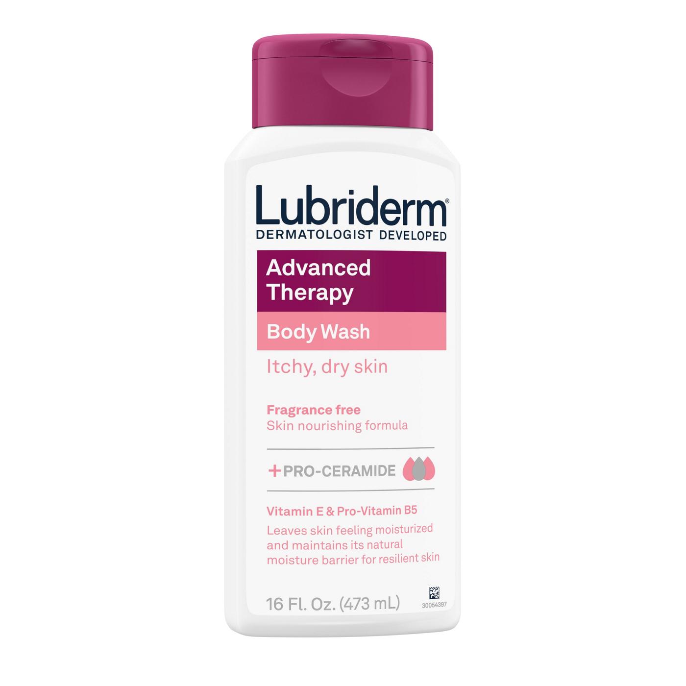 Lubriderm Advanced Therapy Body Wash - Fragrance Free; image 1 of 2