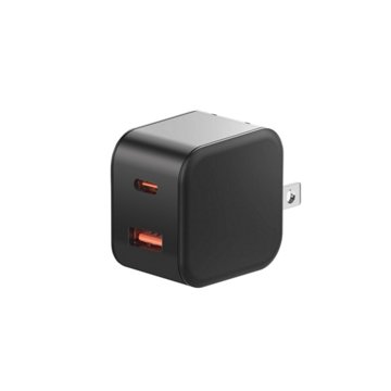 iHome 20-Watt Dual Port Wall Charger - Black