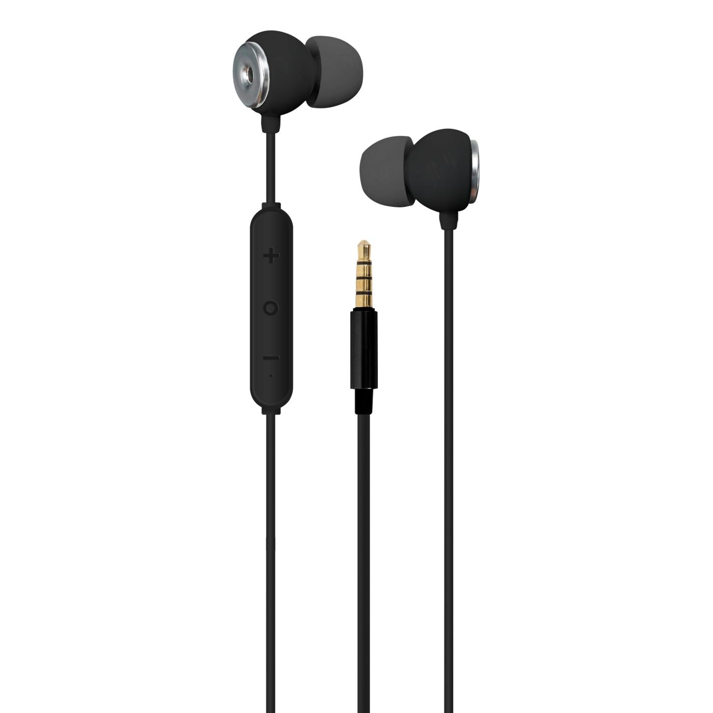 Helix Ultra 3.5mm Aux Earbuds - Black; image 2 of 2