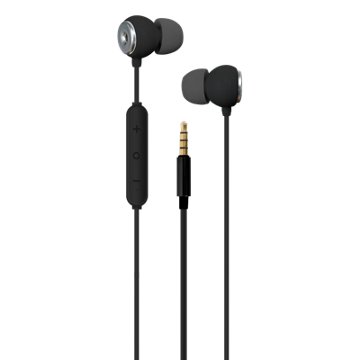 Helix Ultra 3.5mm Aux Earbuds - Black