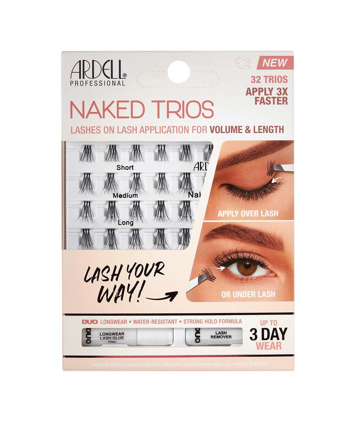 Ardell Naked Trios Lashes; image 1 of 6