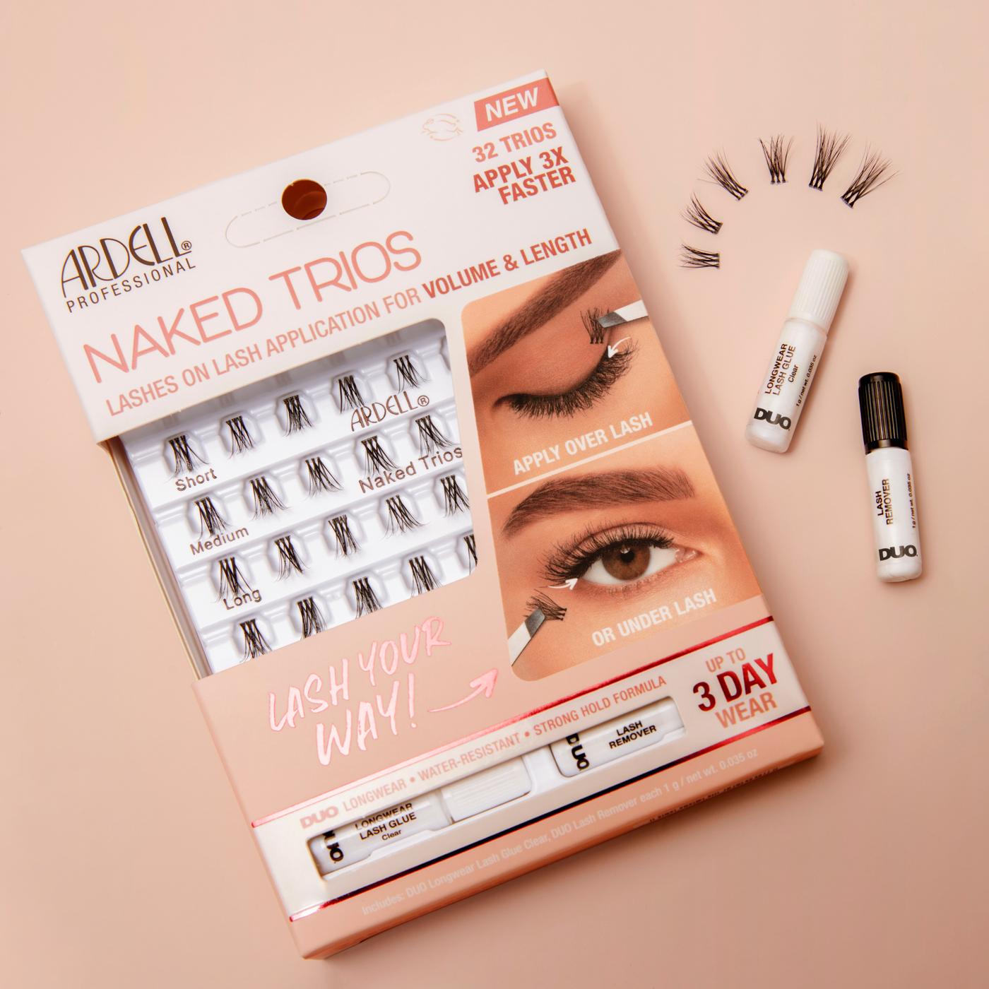 Ardell Naked Trios Lashes; image 3 of 6