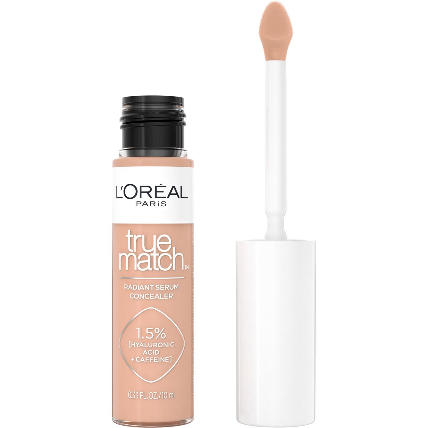 L'Oréal Paris True Match Radiant Serum Concealer with Hyaluronic Acid, Caffeine N6.5; image 1 of 8