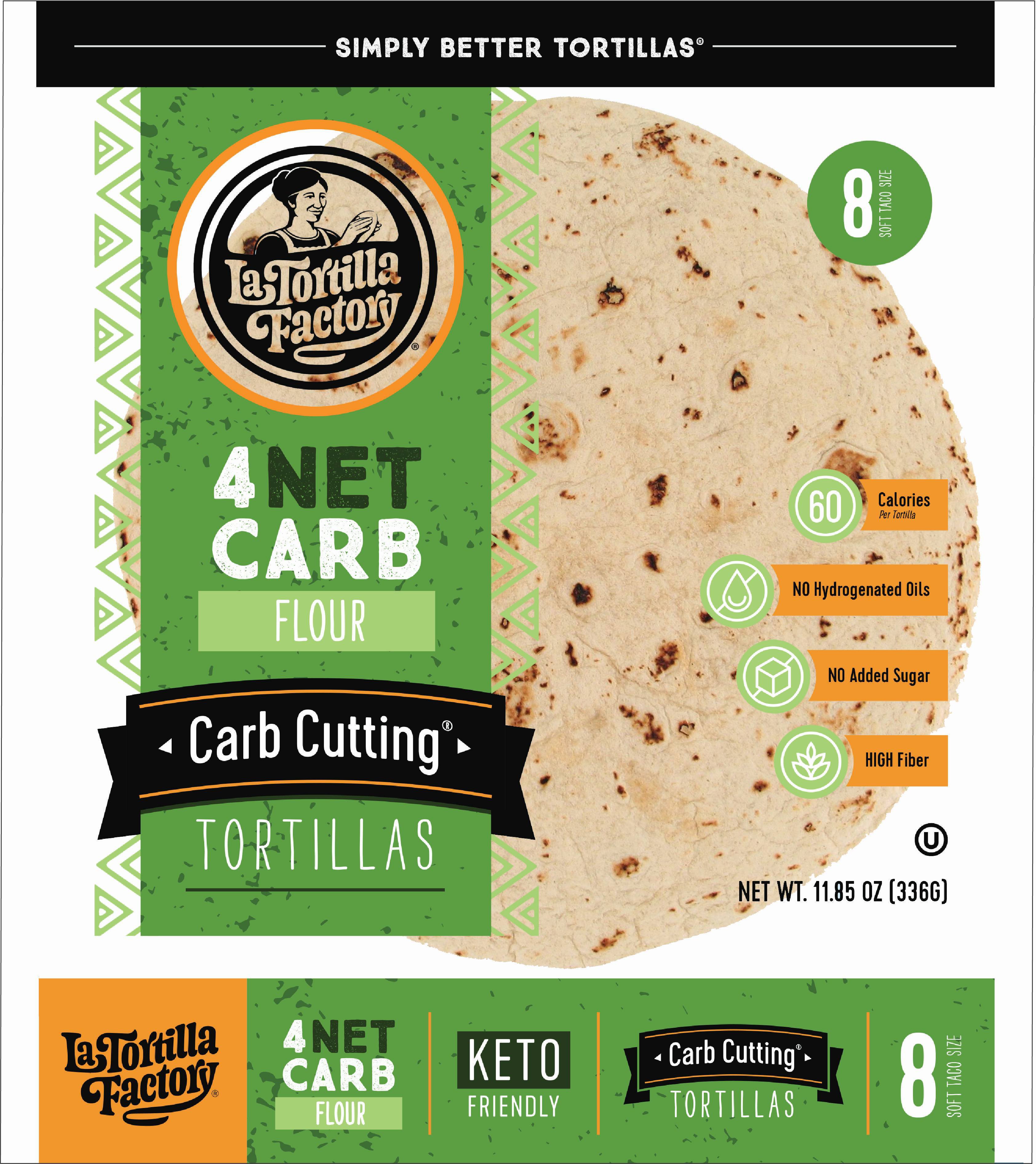 La Tortilla Factory Carb Cutting Flour Tortillas Shop Tortillas at HEB