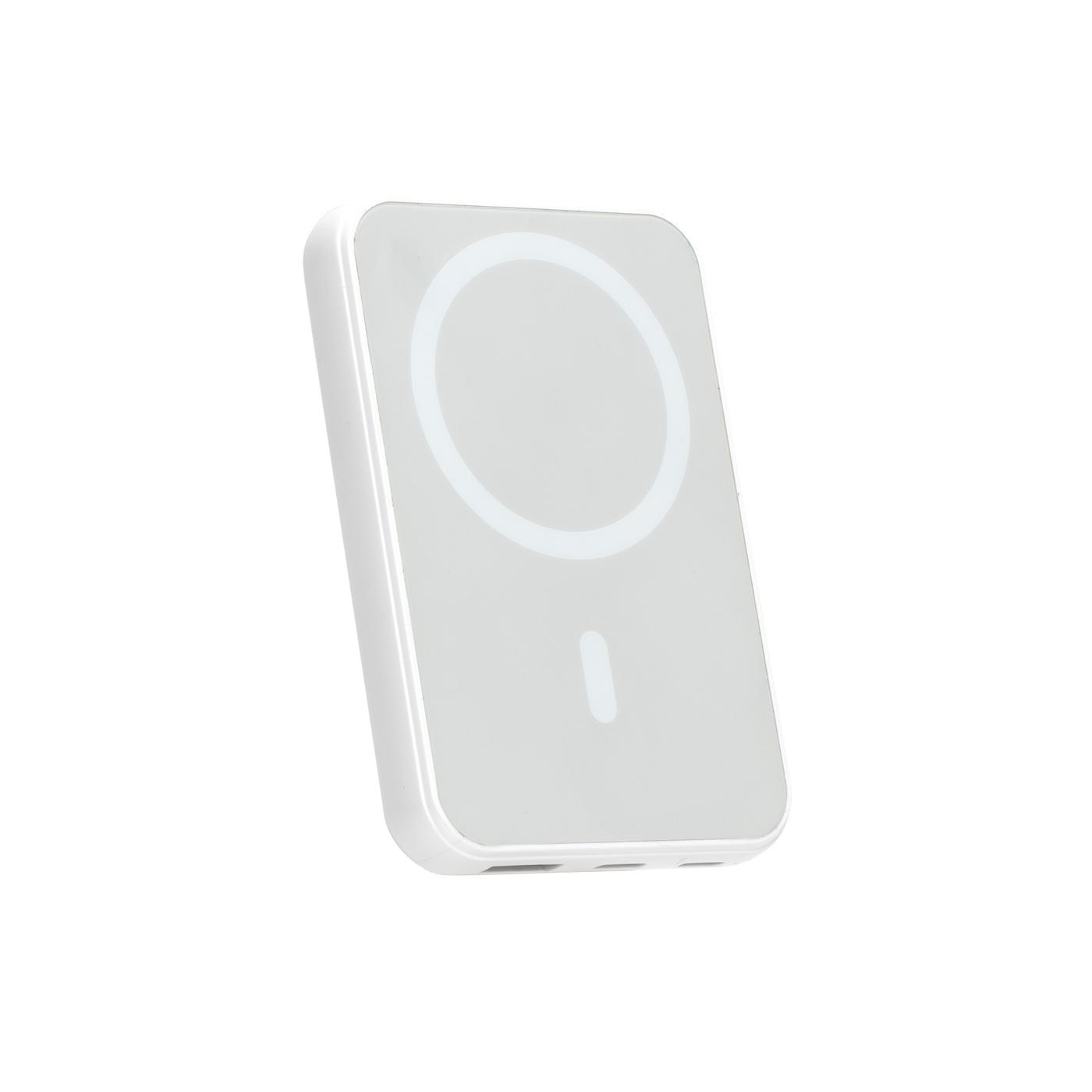 iHome Magnetic Portable Power Bank - White; image 2 of 2