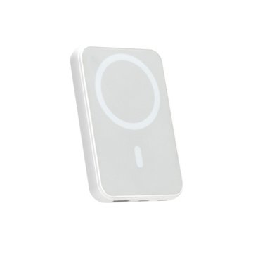 iHome Magnetic Portable Power Bank - White