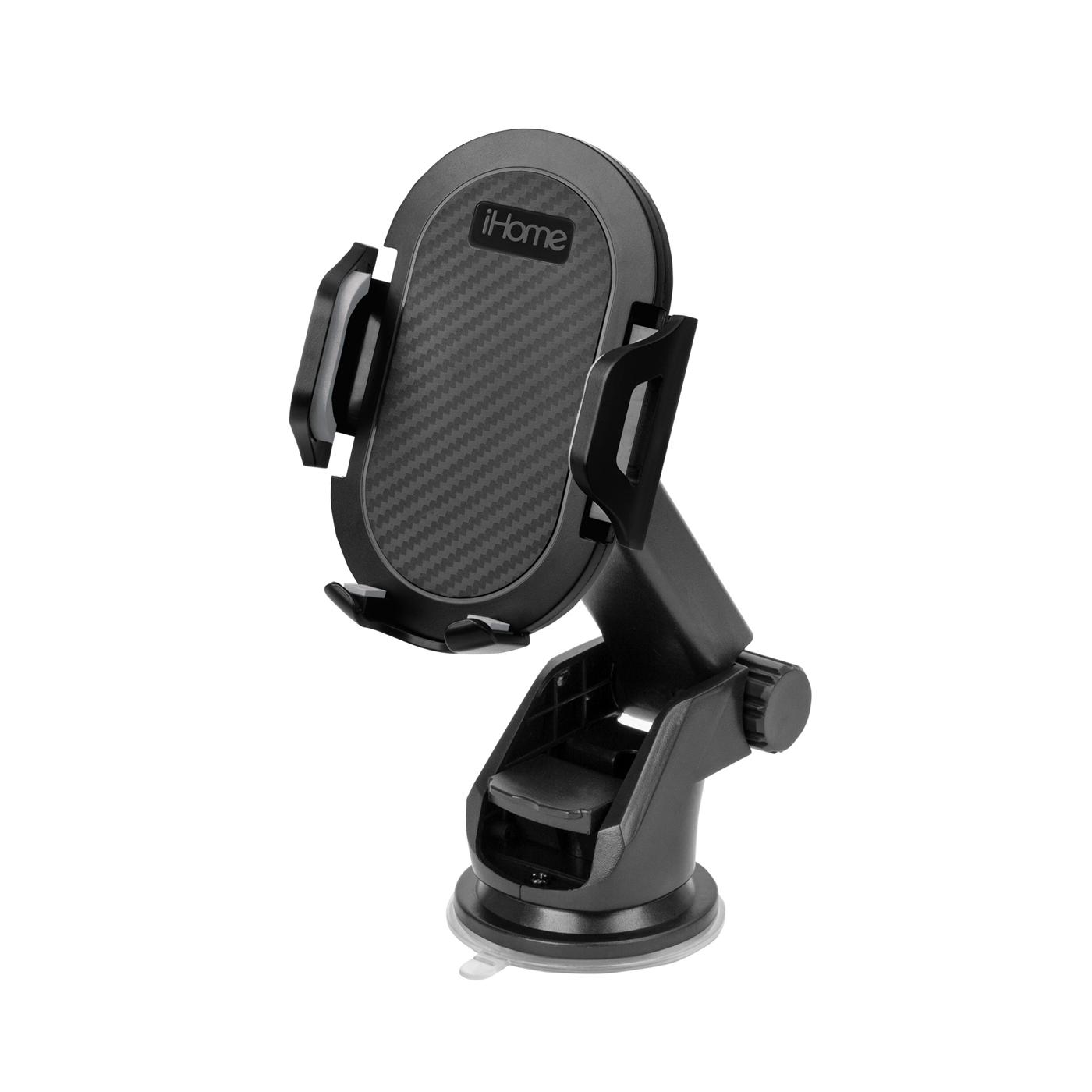 iHome Extendable Dash Car Mount Black Shop Car accessories at HEB