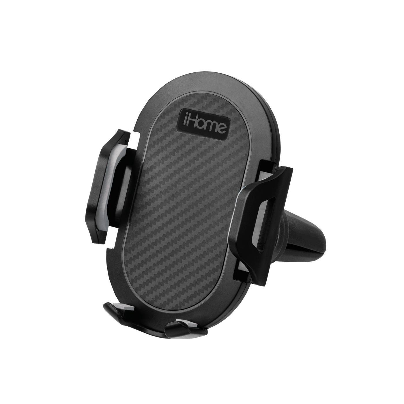 iHome Air Vent Clip Car Mount - Black; image 2 of 2