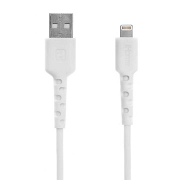 iHome Lightning to USB-A Charging Cable - White, 6'