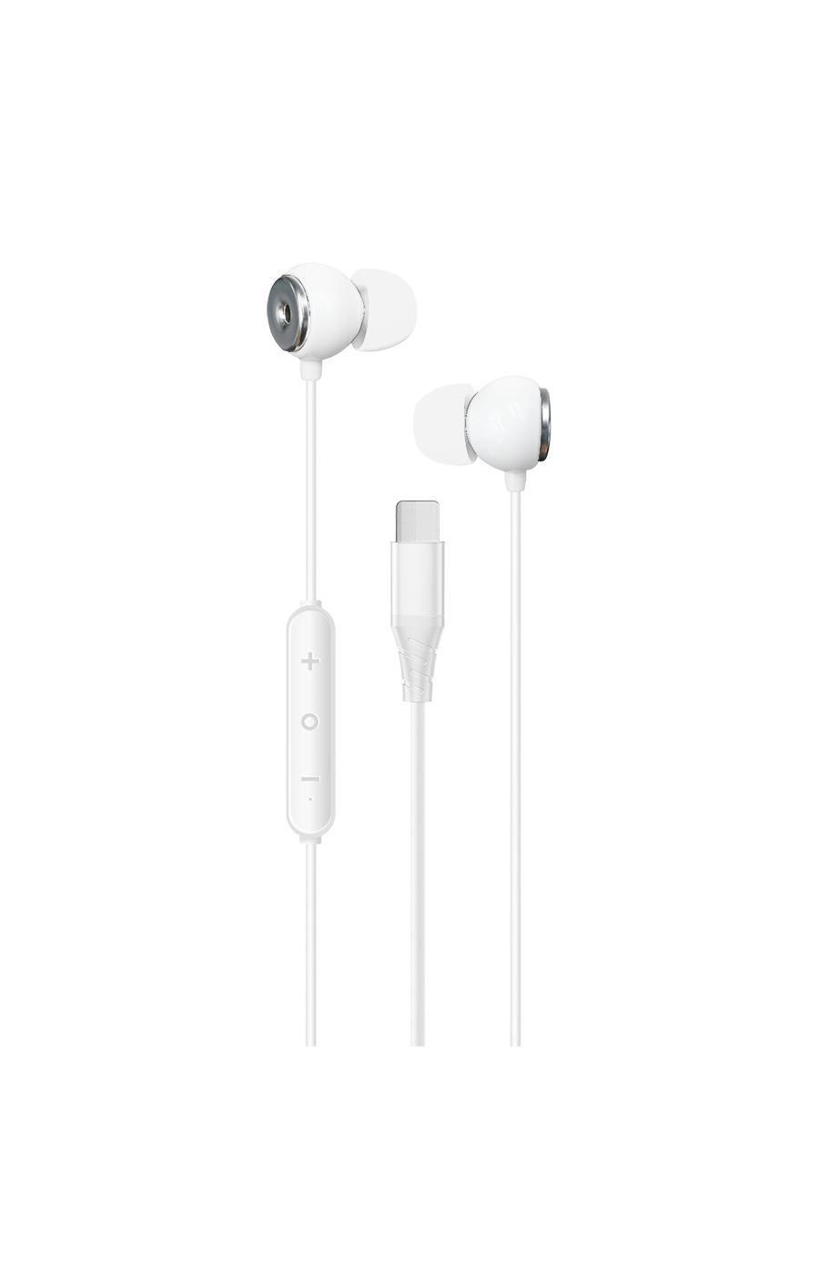 Helix Ultra USB-C Earbuds - White; image 2 of 2