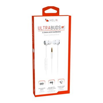 Helix Ultra 3.5mm Aux Earbuds